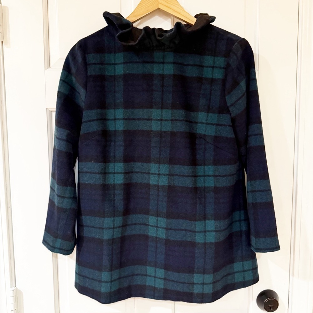 TUCKERNUCK Blackwatch Plaid Faye Blouse M - Picture 4 of 11